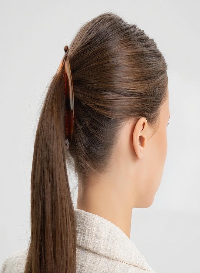 Exacoo 15PCS Banana Hair Clips For Women,Large Small Mini Hair Banana Clips for Thick Thin hairs Ponytail Curly hair Accessories for Women Girls,5 Styles - Image 5